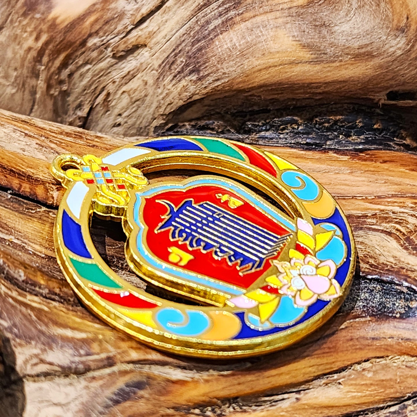 The Infinity Sigil - Tibetan Kalachakra Mantra Pendant