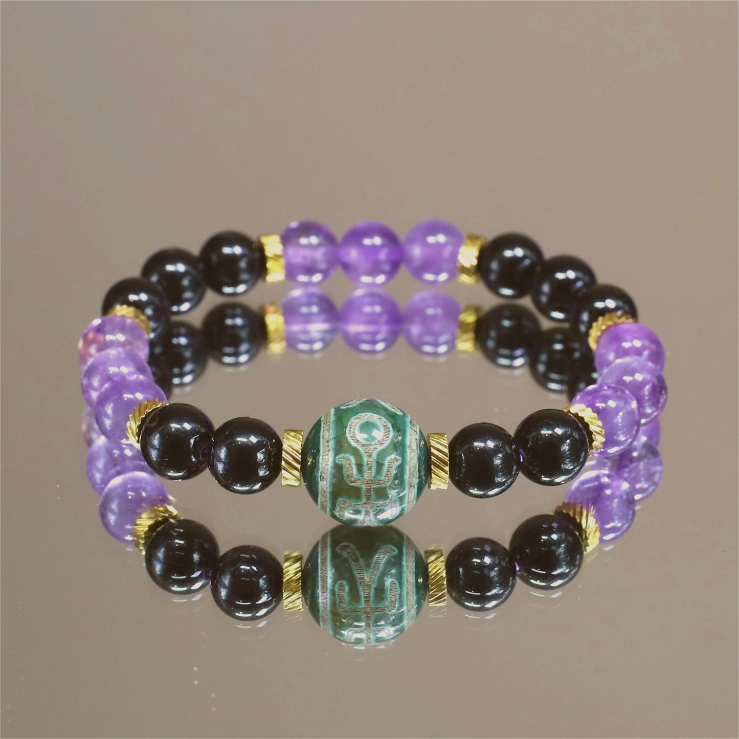 The Tranquil Waters - Amethyst Bracelet