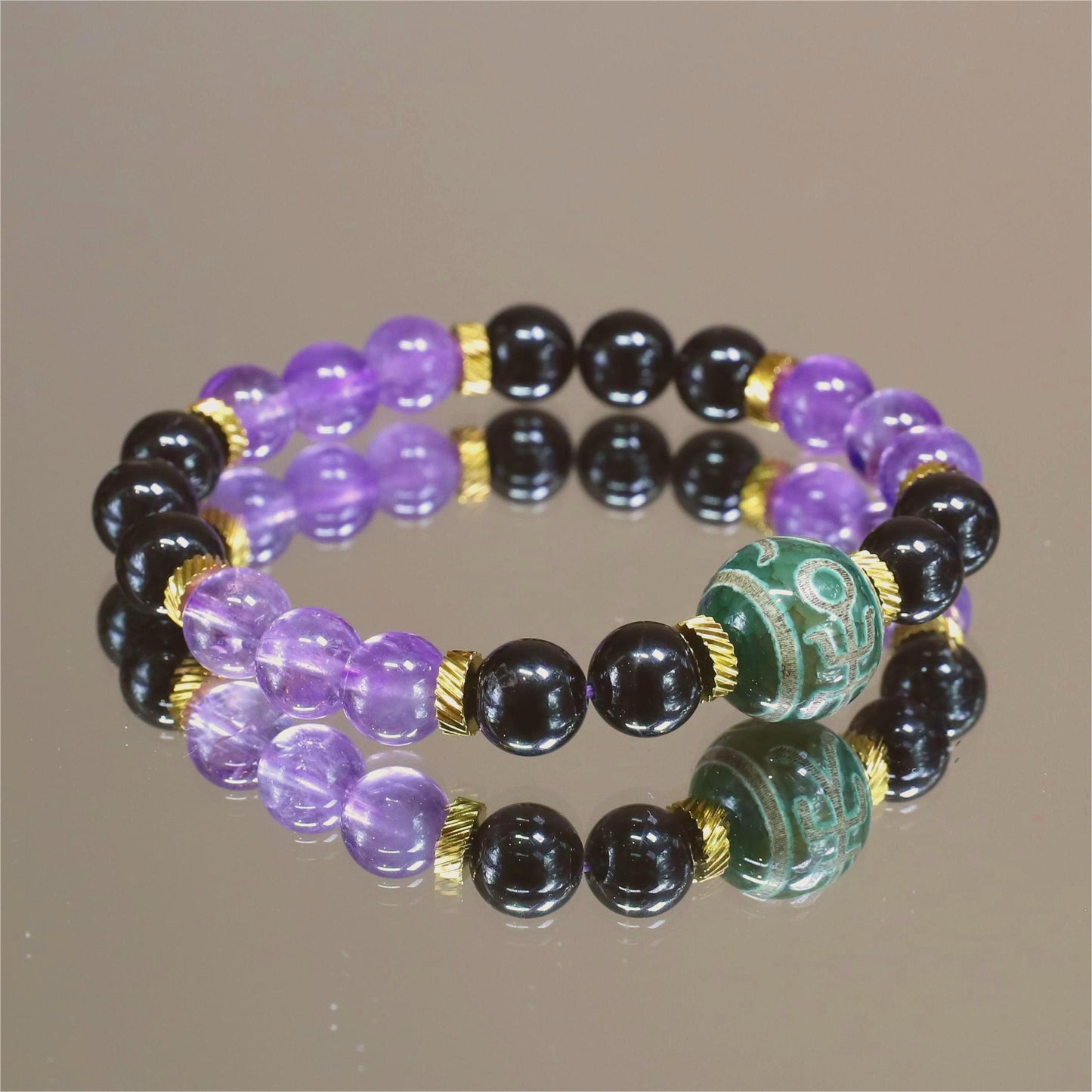 The Tranquil Waters - Amethyst Bracelet