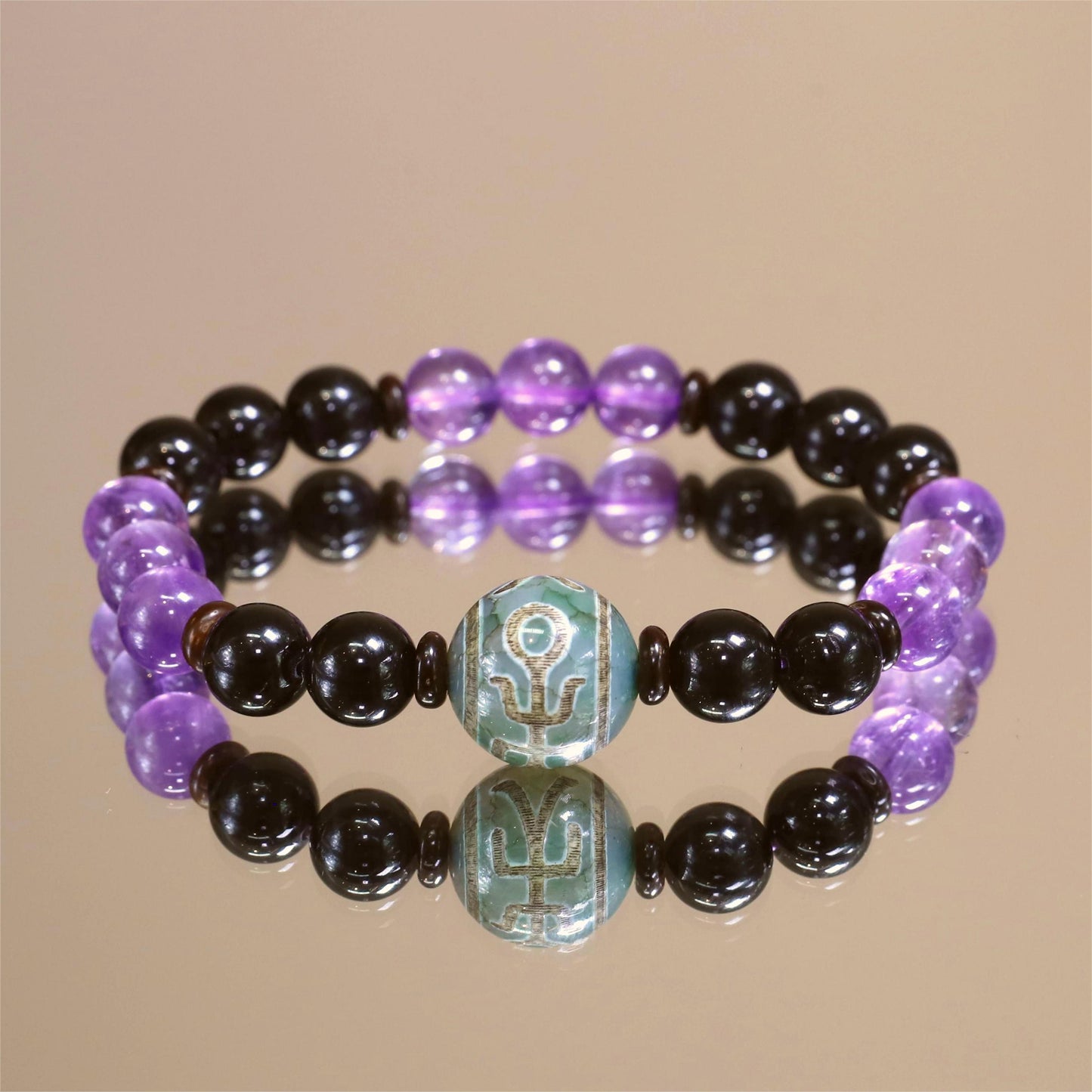The Tranquil Waters - Amethyst Bracelet