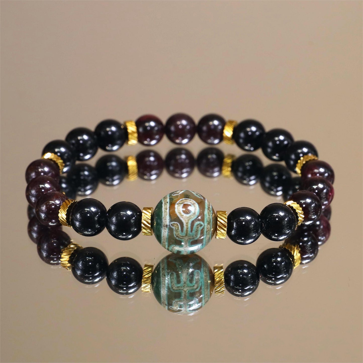 The Eternal Flame - Red Garnet Bracelet