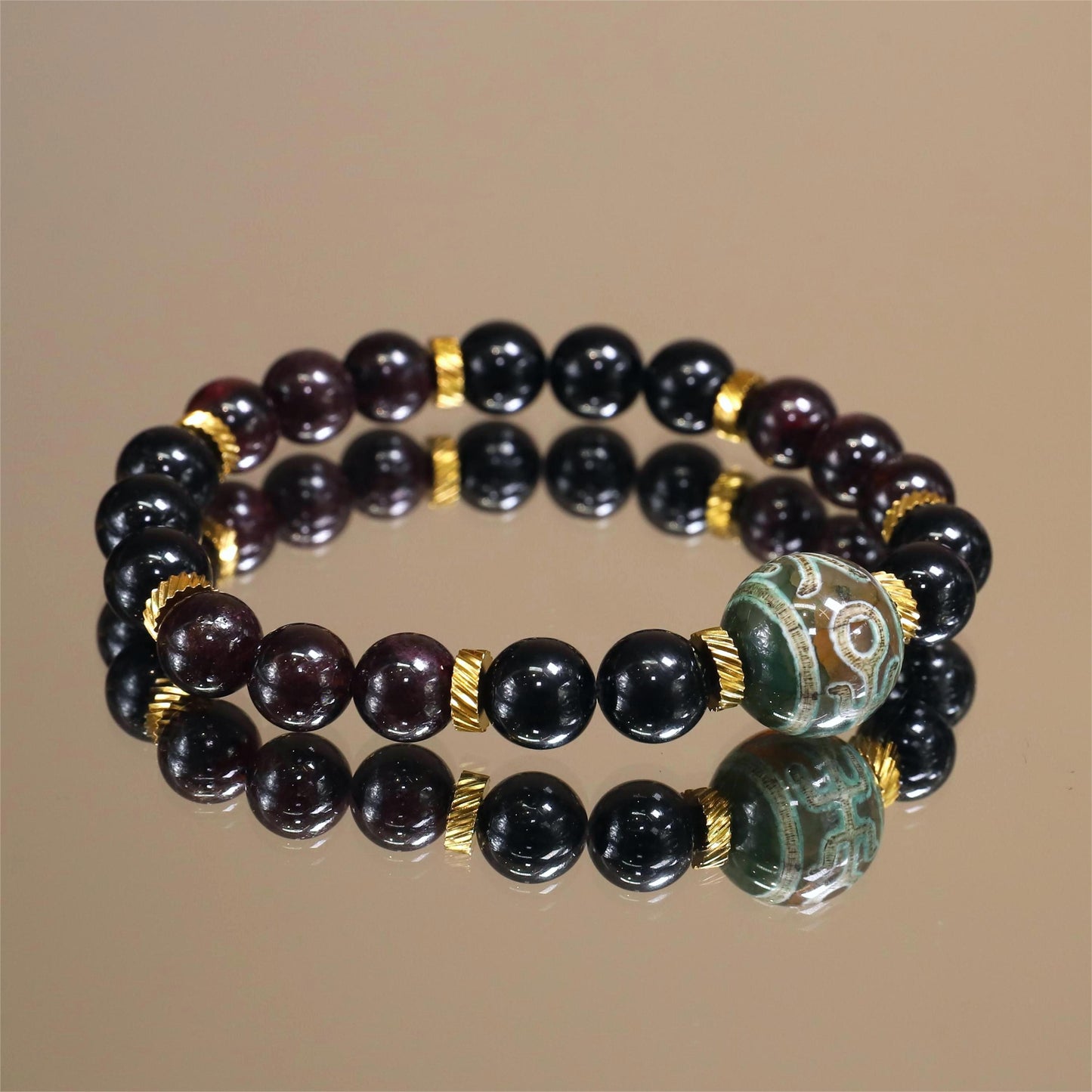 The Eternal Flame - Red Garnet Bracelet