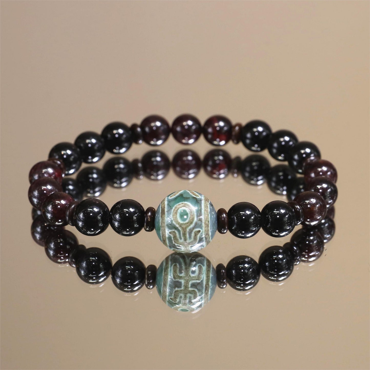 The Eternal Flame - Red Garnet Bracelet
