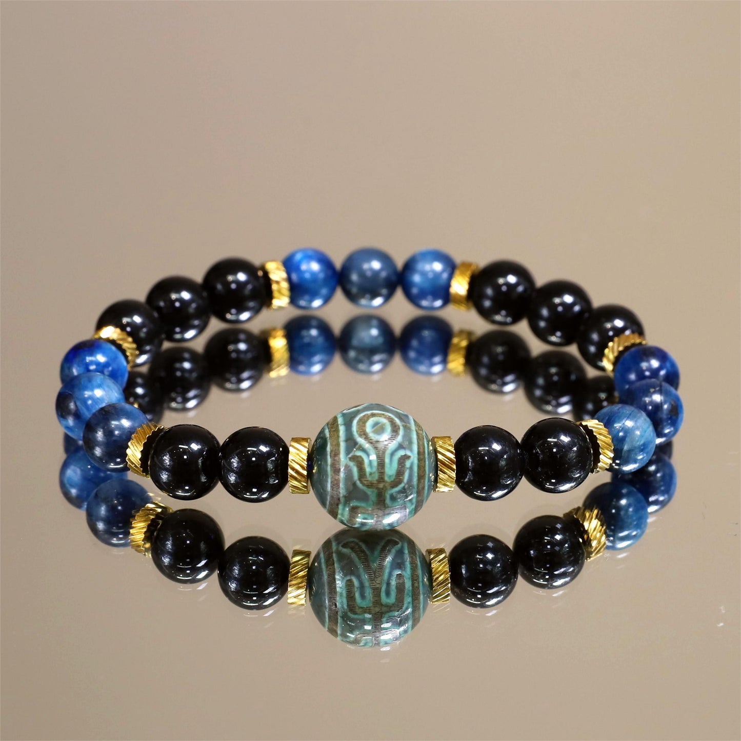 The Aqua Essence - Blue Kyanite Bracelet
