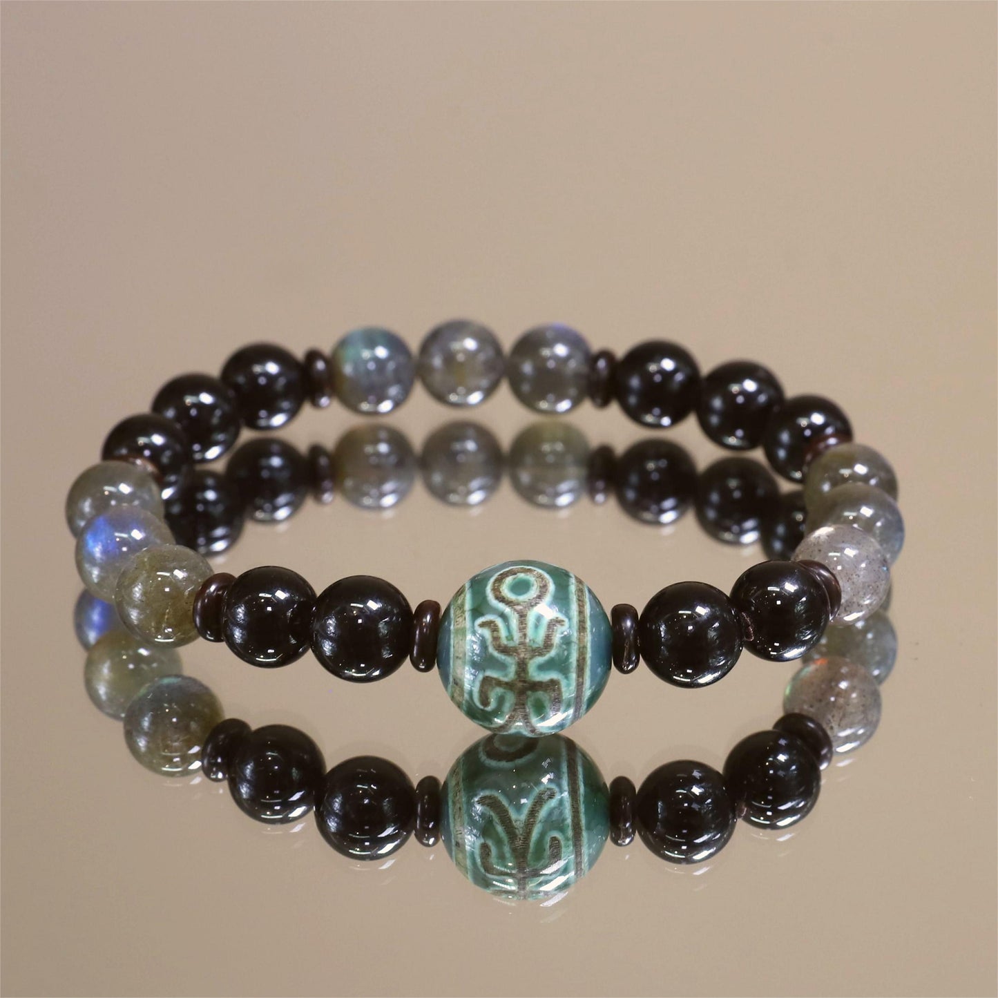 The Mystic Ripple - Labradorite Bracelet