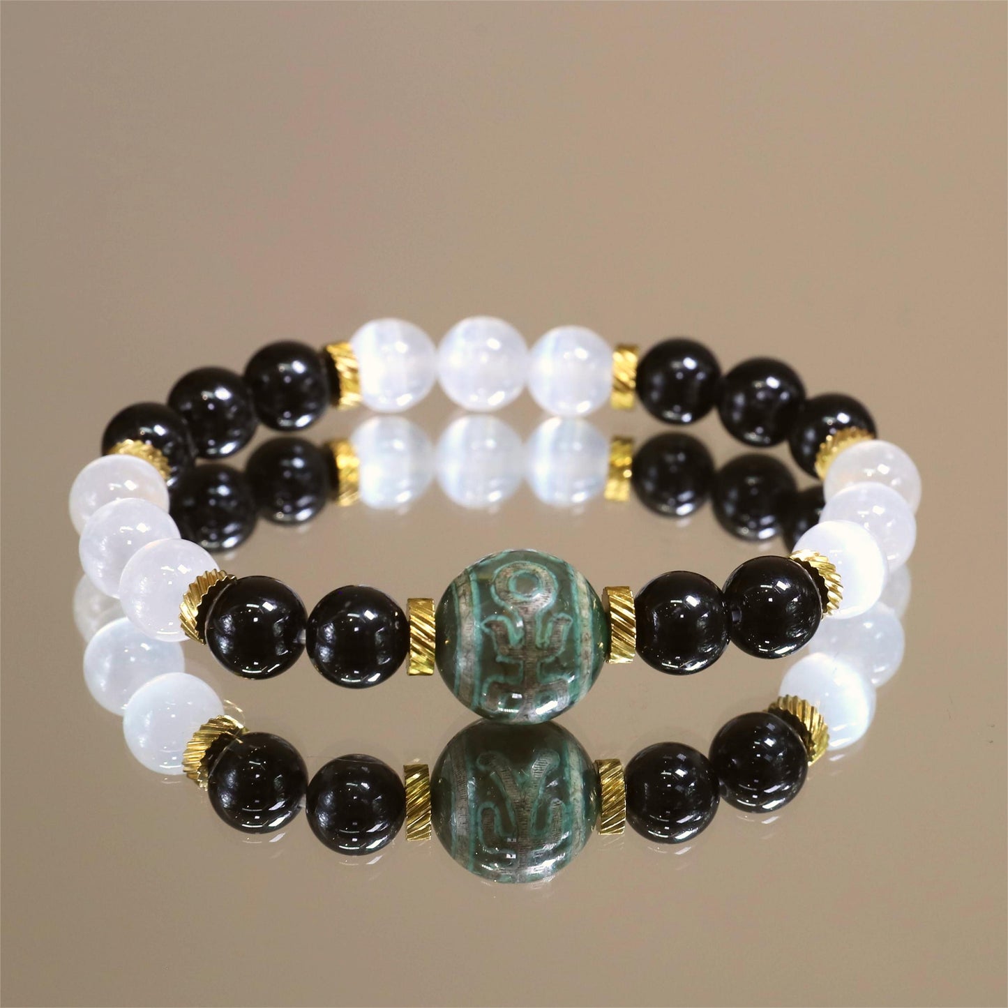 The Lunar Clarity - Selenite Bracelet