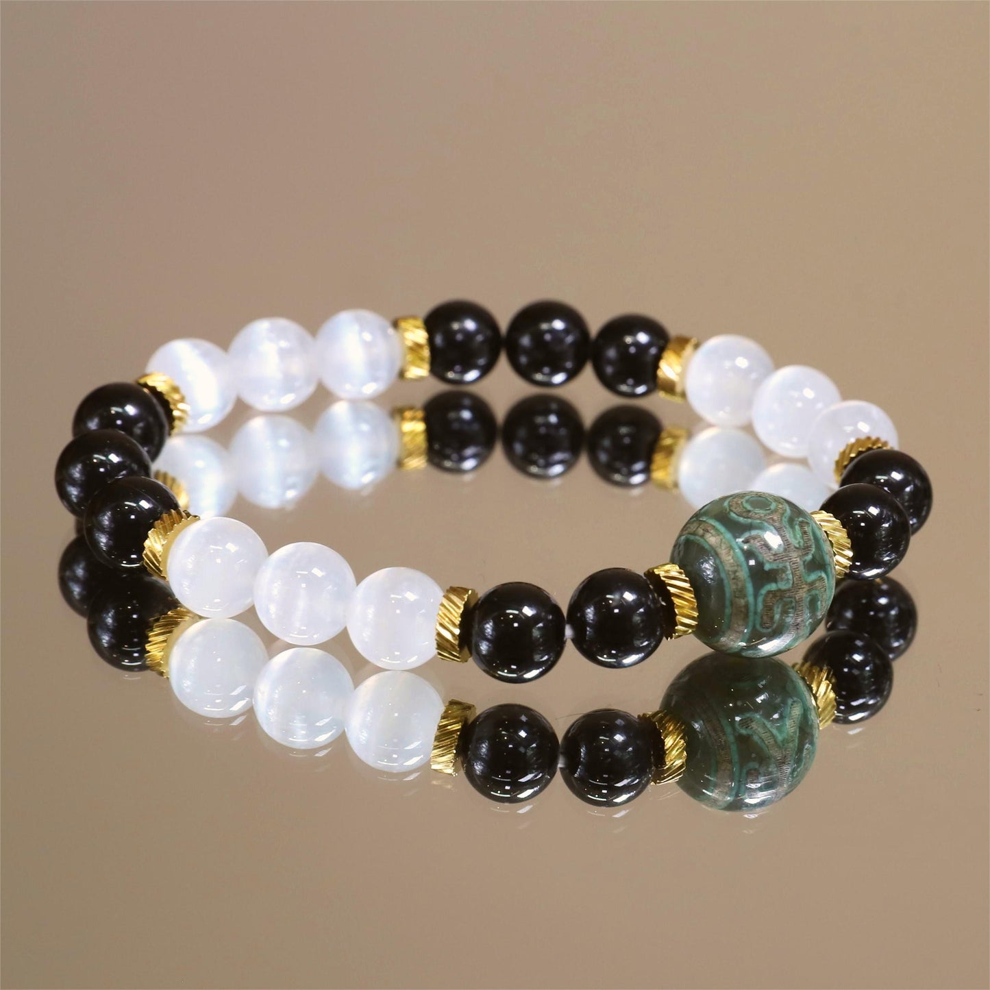 The Lunar Clarity - Selenite Bracelet