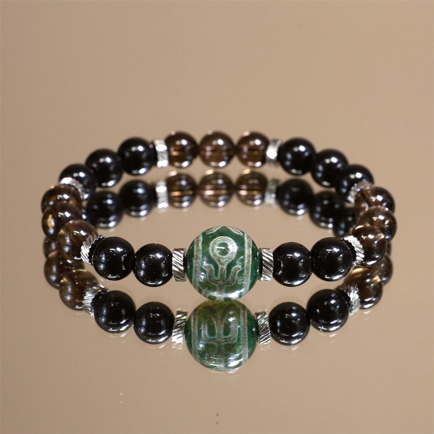 The Earthy Tranquility - Smoky Quartz Bracelet