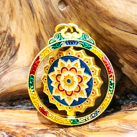 Tibetan Mandala Pendant