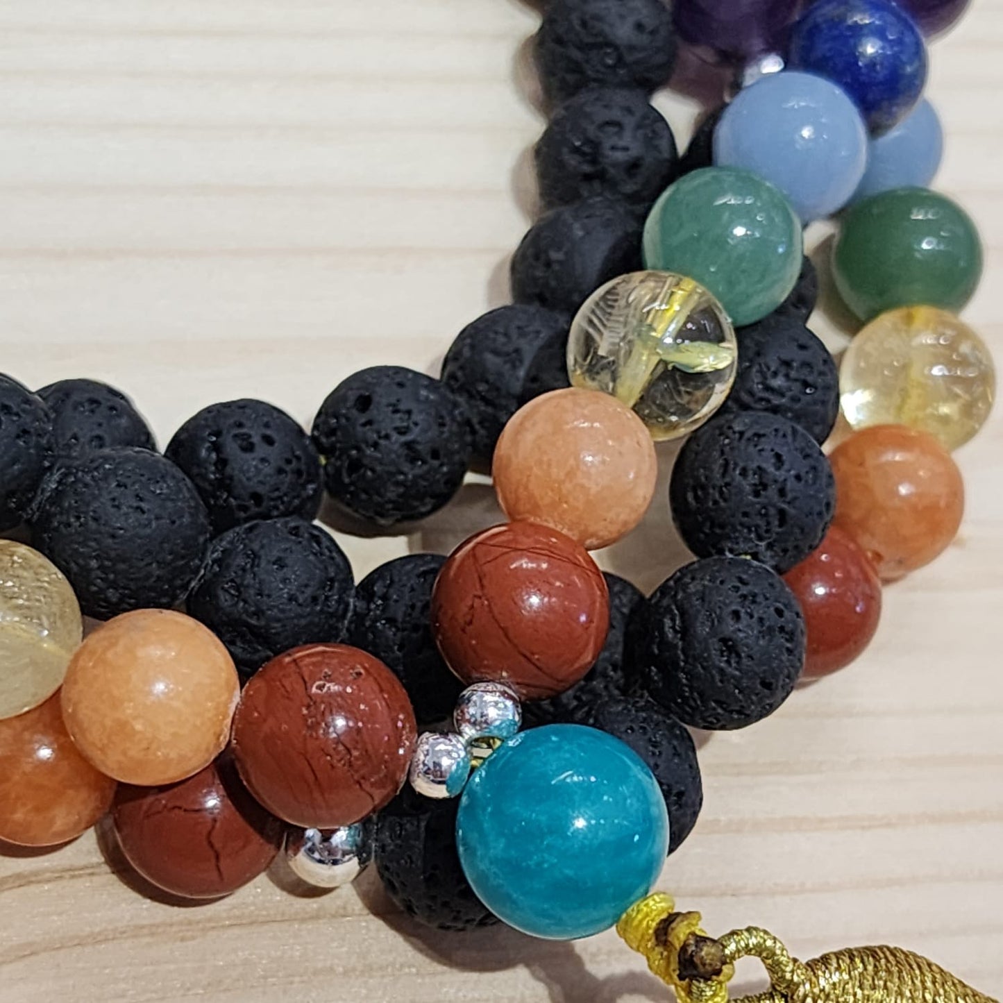 7 Chakra 108 Beads Mala
