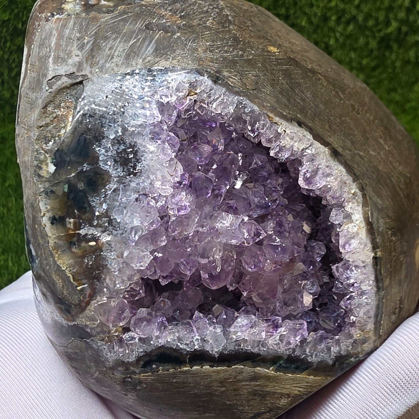 Amethyst Money Bag
