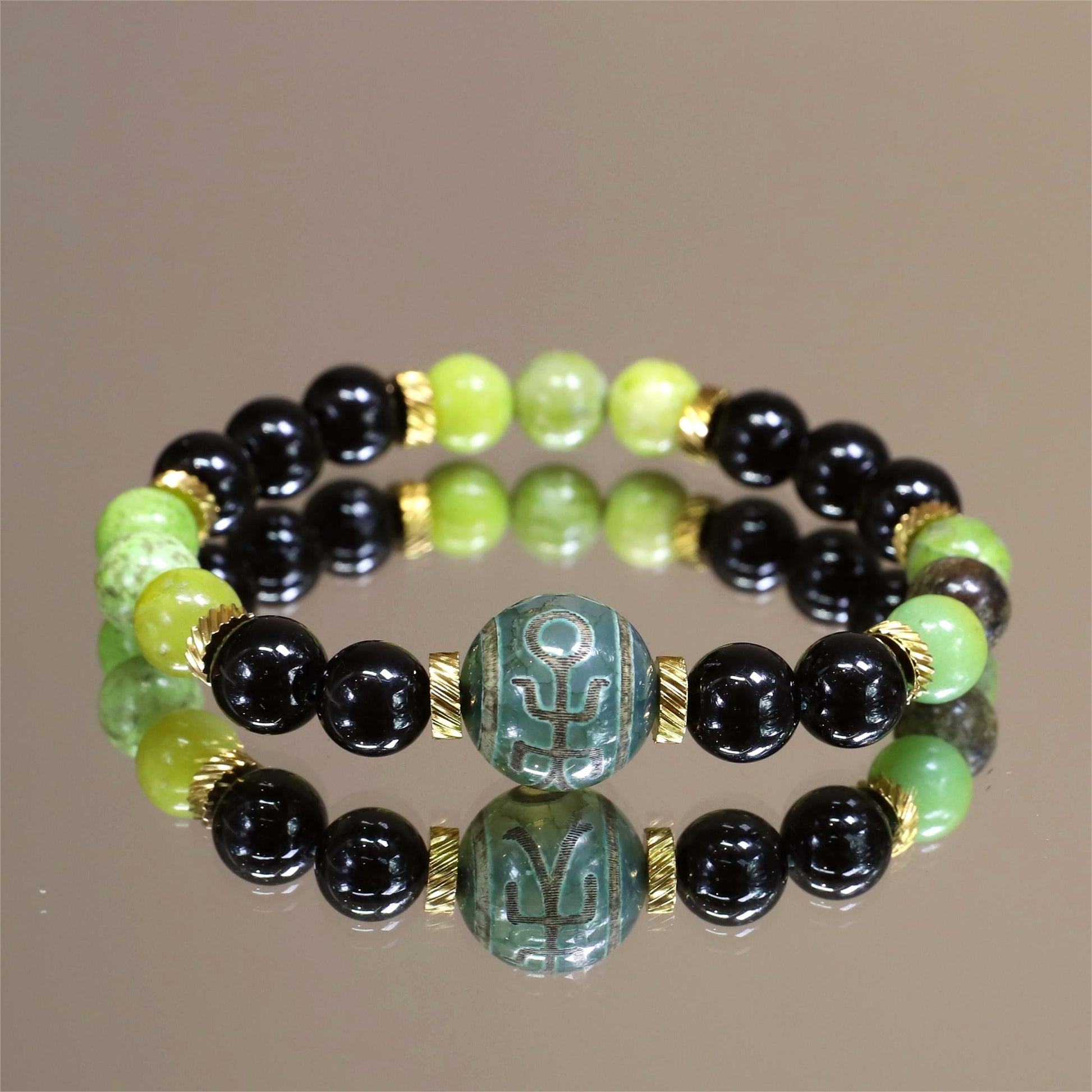The Spring’s Essence - Chrysoprase Bracelet