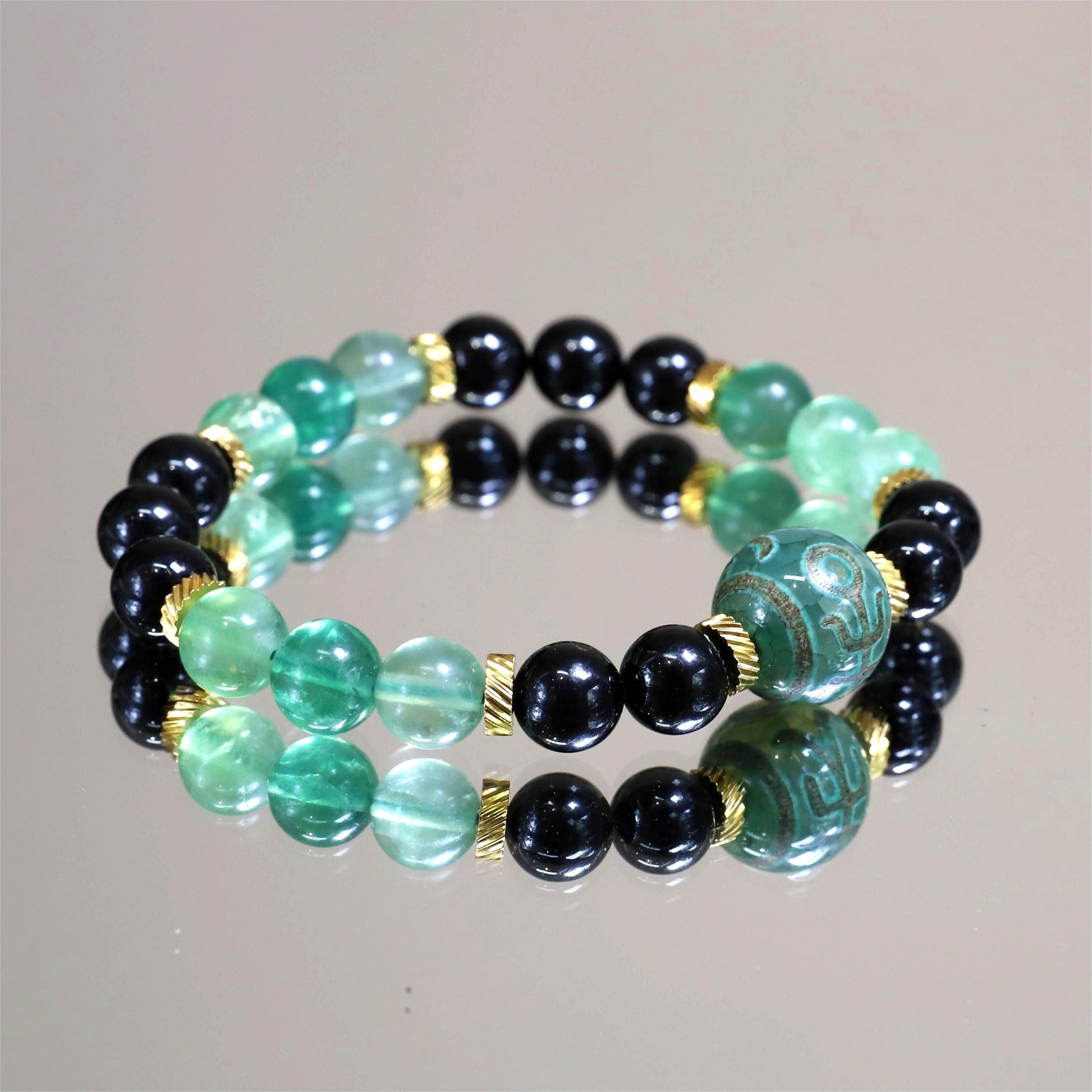 The Forest’s Glow - Fluorite Bracelet
