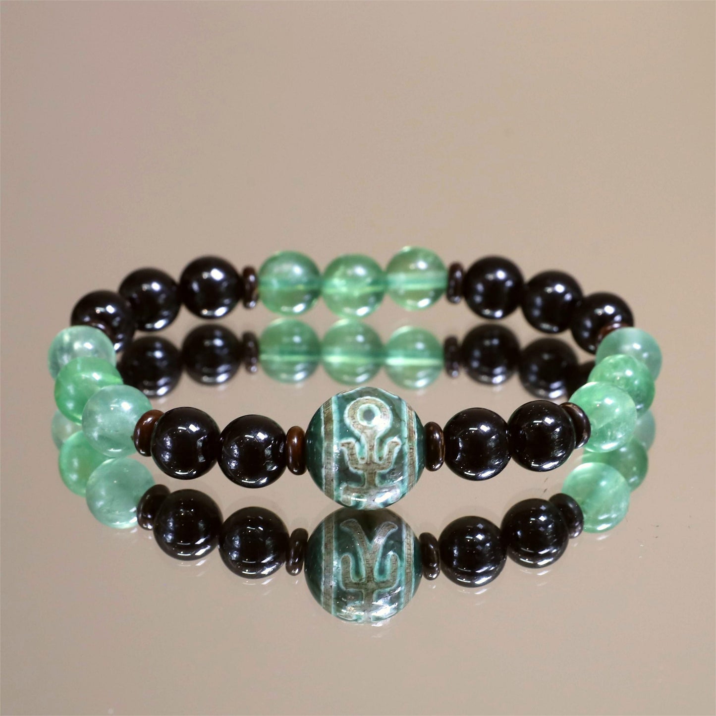 The Forest’s Glow - Fluorite Bracelet