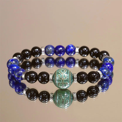 The Sapphire Depths - Lapis Lazuli Bracelet