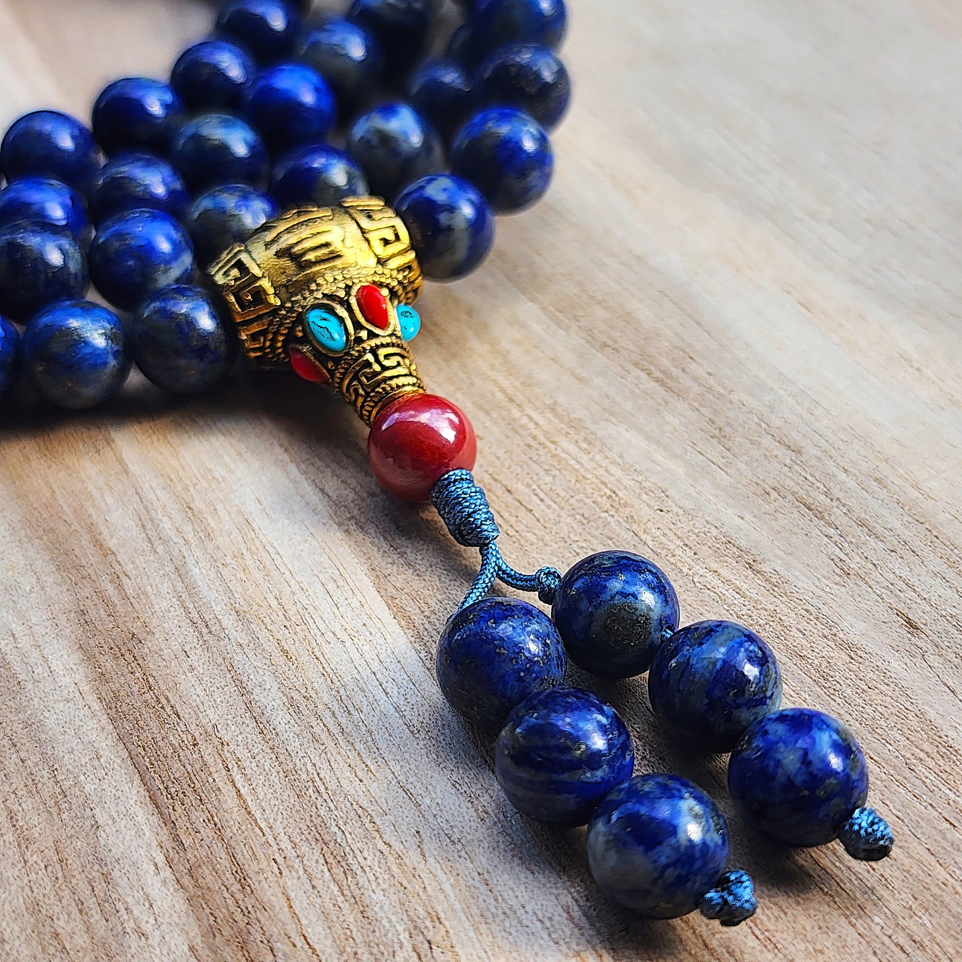 Lapis Lazuli 108 Beads Mala