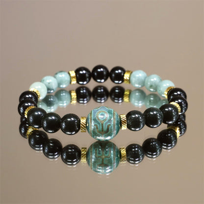 The Ambition Aligned - Green Phantom + Jade Bracelet (Business/Career)