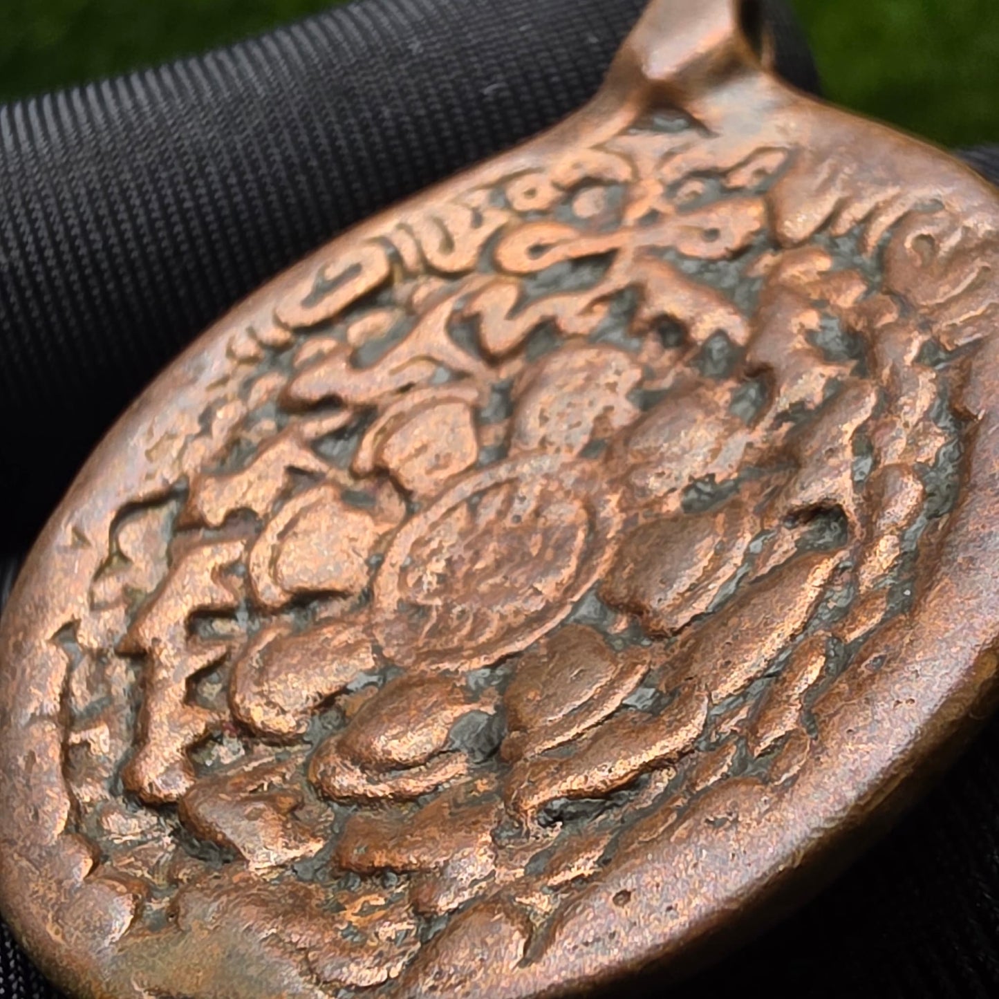 Tibetan Silver Nine Palace Bagua Pendant